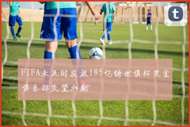 FIFA未及时发放185亿镑世俱杯奖金俱乐部失望加剧