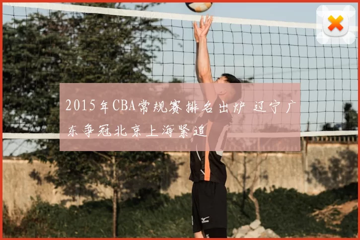 2015年CBA常规赛排名出炉 辽宁广东争冠北京上海紧追